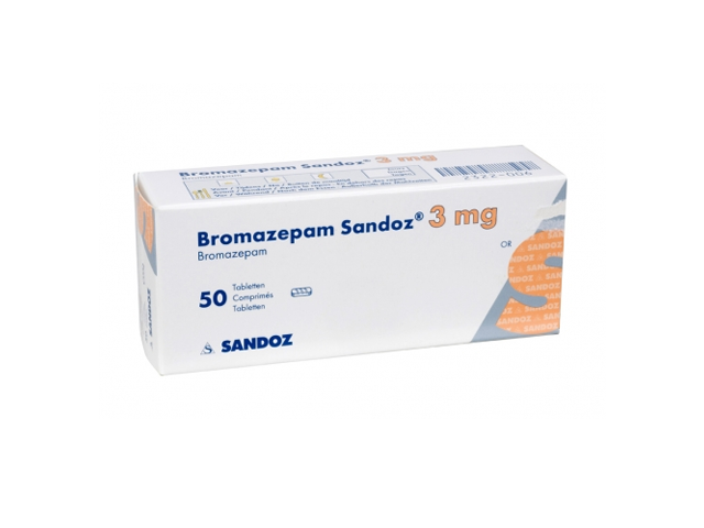 bromazepam 3mg 50 tabletten kopen